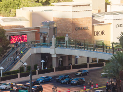 Chanel Dior Louis Vuitton stores in Las Vegas