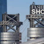 Signage for The Fashion Show shopping mall in Las Vegas, Nevada.