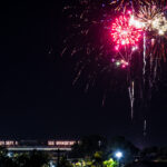 Fireworks at the Minnesota State Fair on September 4, 2023.