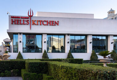Gordon Ramsay Hell's Kitchen in Las Vegas, Nevada.