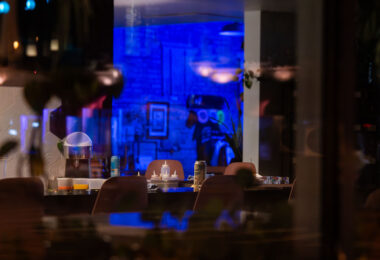 Looking inside Wrecktangle on Lyndale Avenue in Minneapolis.