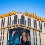 Posters for Keith Urban and Miranda Lambert at Planet Hollywood in Las Vegas, Nevada.