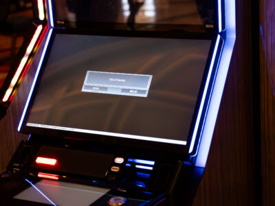Out of Order gaming machine in Las Vegas