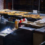 Pizza at Sal's Pizza on N 5th Street in Downtown Minneapolis.
