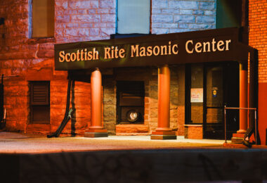 Scottish Rite Masonic Center on Hennepin Avenue in Uptown Minneapolis.