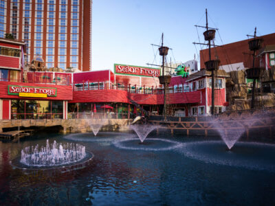 Senor Frog's and Pirate Ship at Treasure Island, Las Vegas