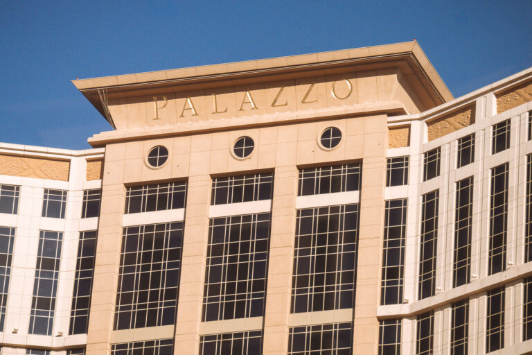 The Palazzo at The Venetian Resort in Las Vegas 4 The Plazzo building at the Venetian Resort in Las Vegas, Nevada.