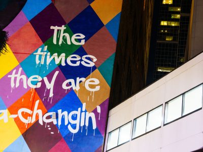 Bob Dylan Mural, Downtown Minneapolis