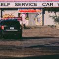 A Minneapolis Police squad car parked on Nicollet Avenue in Octoberr 2023.