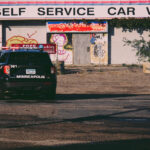 A Minneapolis Police squad car parked on Nicollet Avenue in Octoberr 2023.