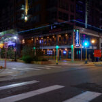 Rumba nightclub at Lake Street and Girard Avenue in Uptown Minneapolis. October 2023.