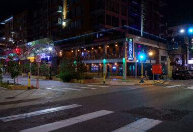 Rumba nightclub at Lake Street and Girard Avenue in Uptown Minneapolis. October 2023.