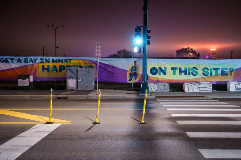 K-Mart site, Minneapolis 1 The K-Mart site in South Minneapolis. Firefighters fought a fire here earlier this month. After two South Minneapolis post offices were burned down in May 2020, the Postal Service leased space in the building from November 2020 to late summer 2023 for temporary post offices during rebuild.