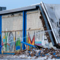 Long awaited demolition of the K-Mart on Nicollet Avenue in Minneapolis. The store was damaged during the 2020 Minneapolis Uprising and then used as a temporary post office for nearby posts offices that were burned down.