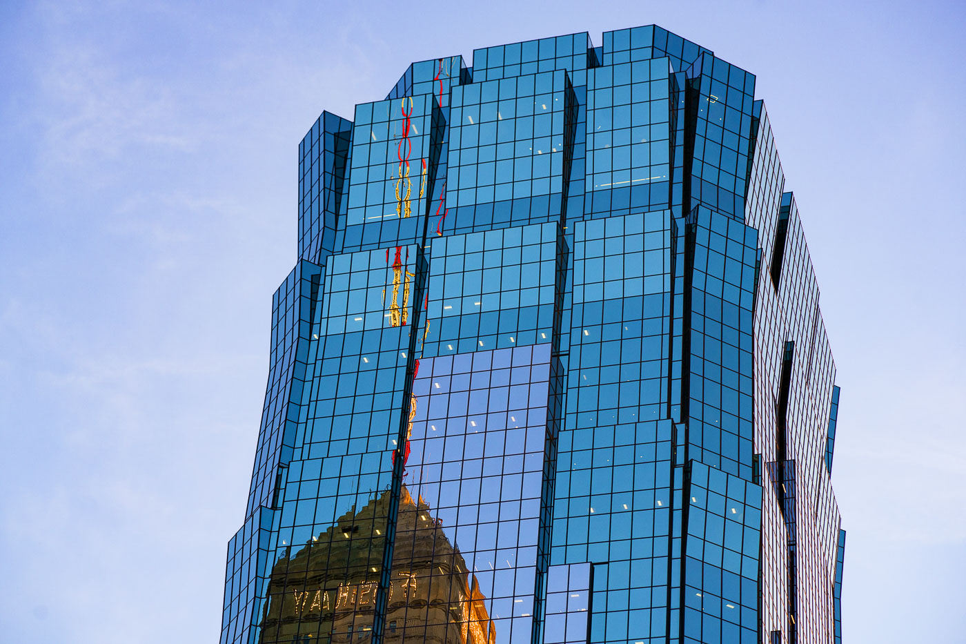 Foshay Projected on the ATT Tower in Downtown Minneapolis
