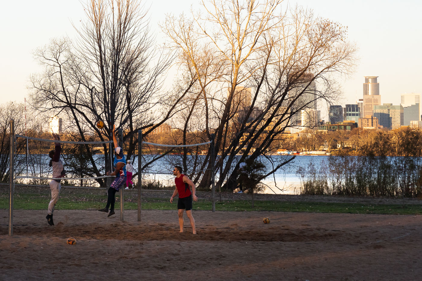 November Volleyball at Bde Maka Ska