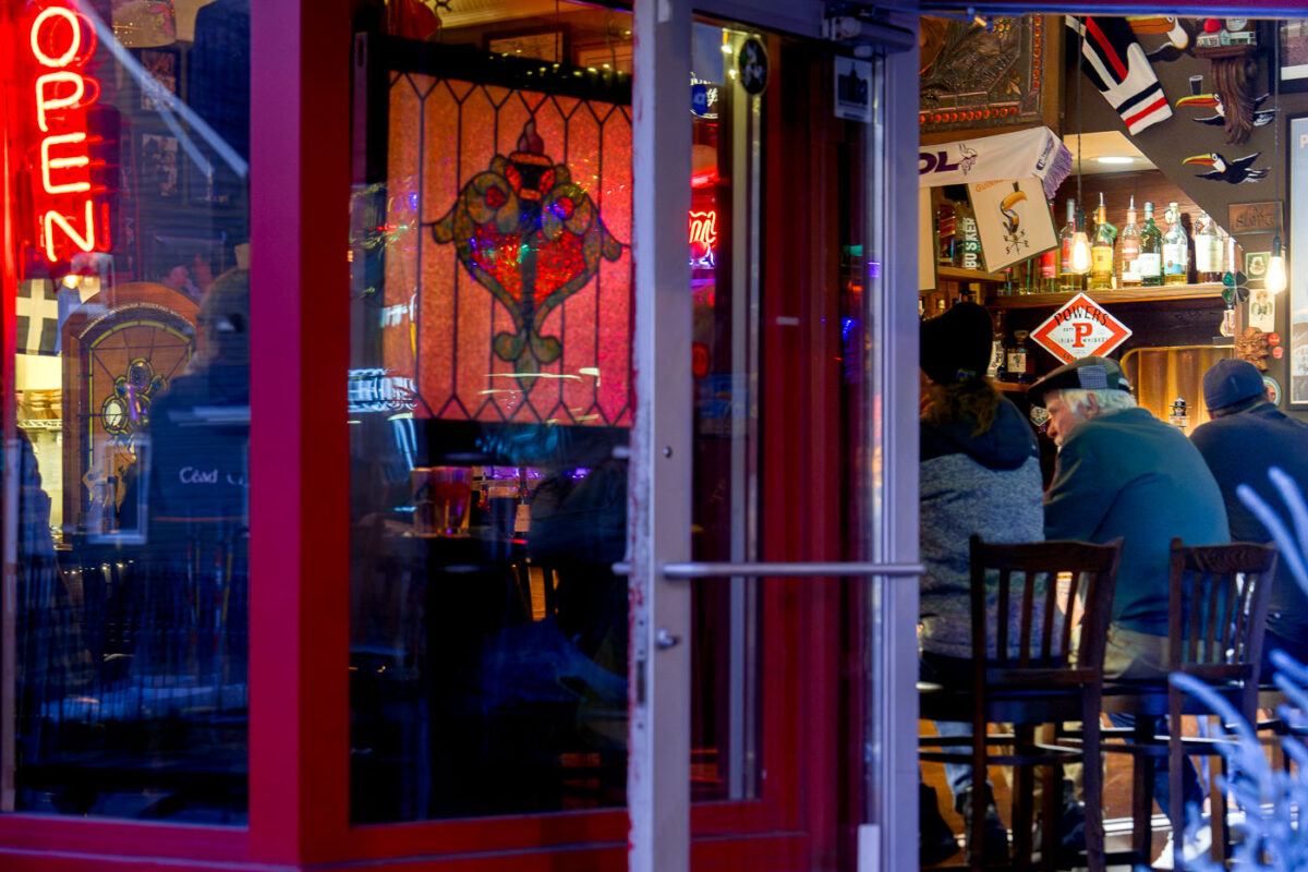 Prodigal Pub in South Minneapolis on an unusually warm mid November day.