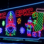 Canadian Pacific Kansas City Holiday Train in Minneapolis on December 11, 2023. The rail company says they’ve raised more than .5 million dollars and 5 million pounds of food for local food banks since the tradition began 25 years ago.