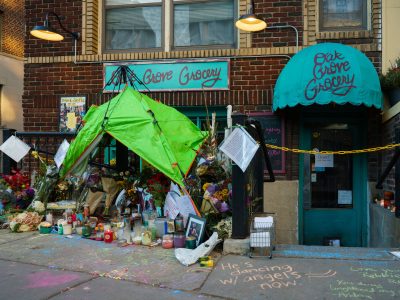 Robert Skafte Memorial at Oak Grove Grocery, Minneapolis