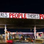 Where theres people theres power on awning