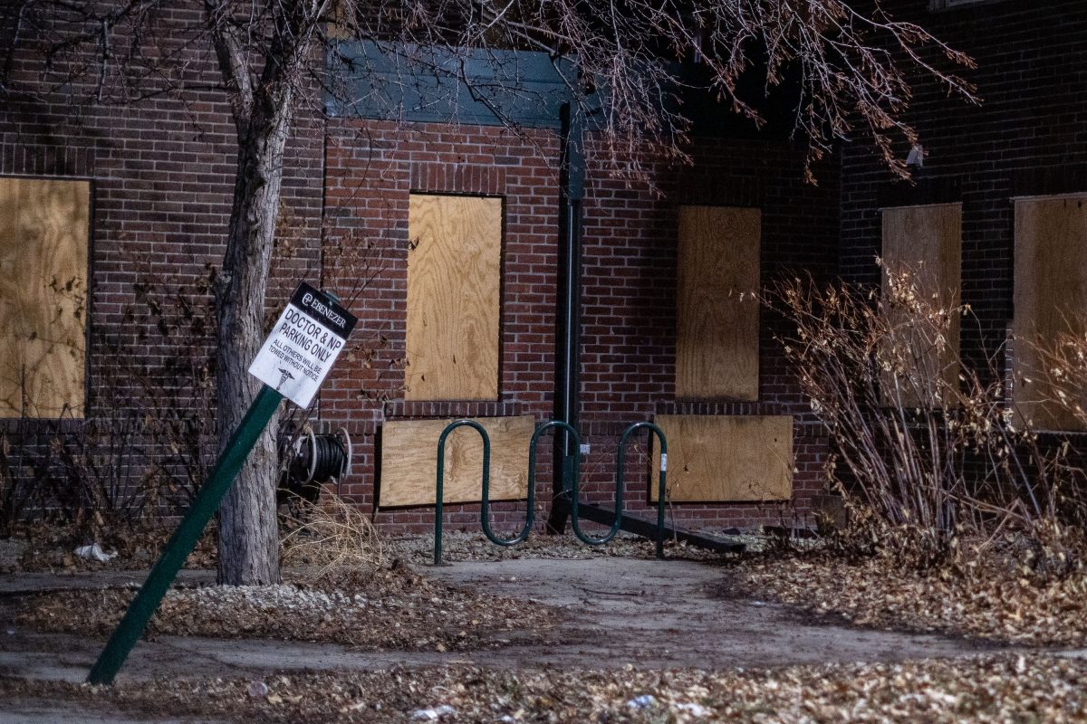 Boarded Windows at Ebenezer Care Center, Portland Avenue, Minneapolis