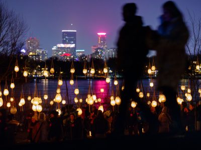 Luminary Loppet Luminaries, Lake of the Isles 2024