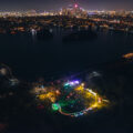 The warm weather didn't stop this years Luminary Loppet around Lake of the Isles, but it was moved off the ice. Always a really great event! (Minneapolis, February 2024)