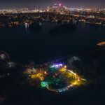 The warm weather didn't stop this years Luminary Loppet around Lake of the Isles, but it was moved off the ice. Always a really great event! (Minneapolis, February 2024)