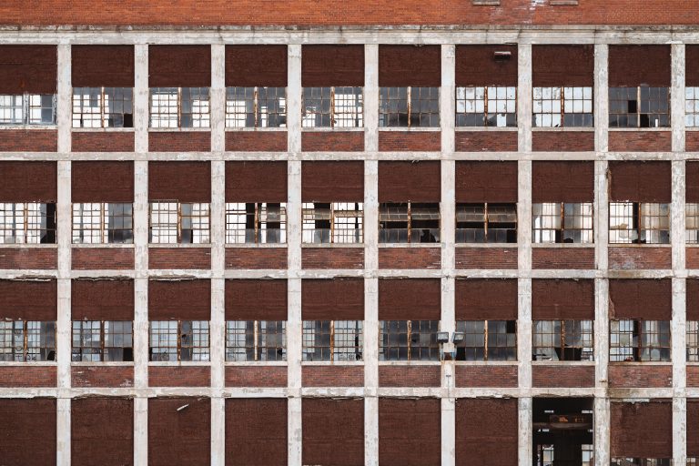 Barber-Colman Factory Facade - Rockford, Illinois 4