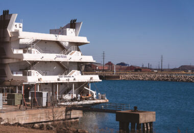 The WinStar boat the Ameristar Casino operates out of in East Chicago, Indiana.