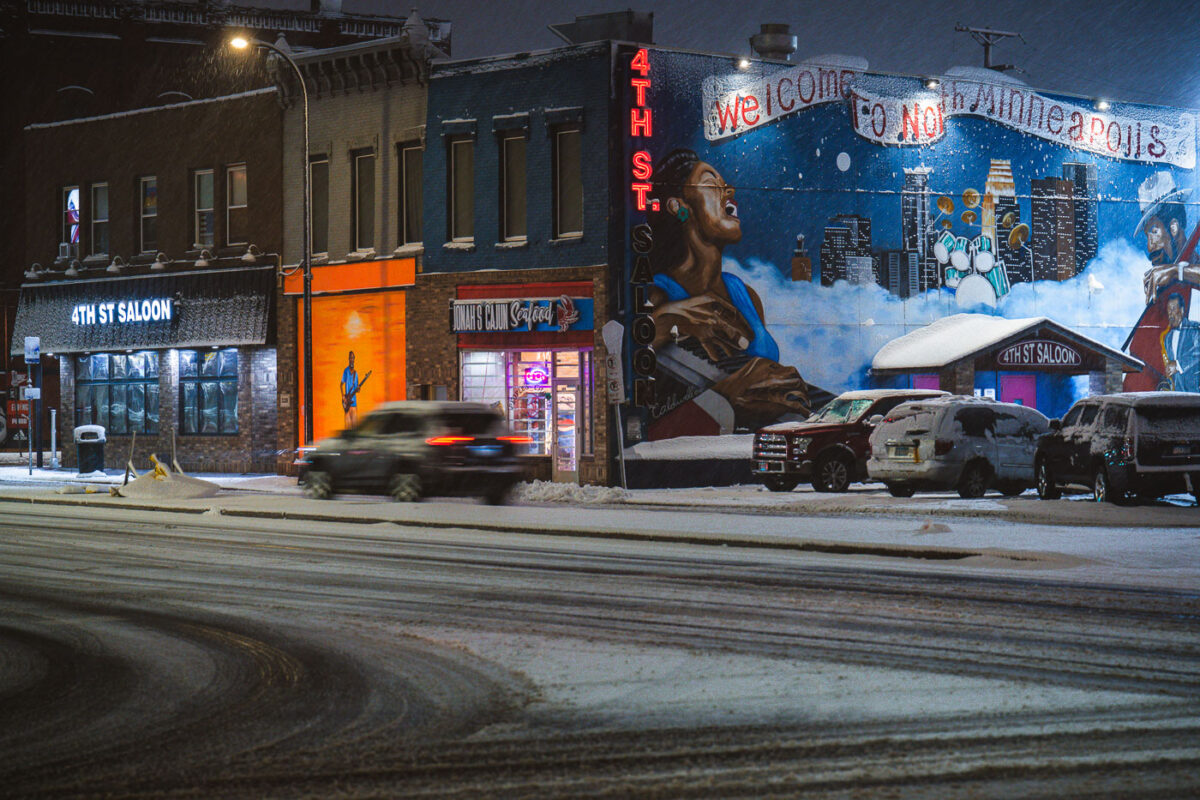 4th St Saloon, the longtime bar on W Broadway in North Minneapolis held a farewell part tonight. The bar says they'll close for good after 37 years next Sunday.