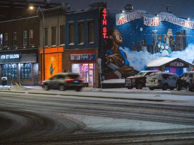 4th St Saloon, W Broadway, North Minneapolis, Before Closing