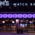 Large crowds at Tom's Watch Bar in downtown Minneapolis during the BIG Ten Tournaments.