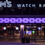 Large crowds at Tom's Watch Bar in downtown Minneapolis during the BIG Ten Tournaments.