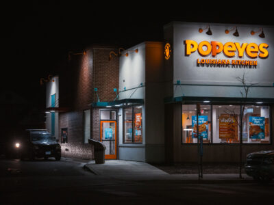 Rebuilt Popeyes Drive-Thru, Chicago Ave, Minneapolis