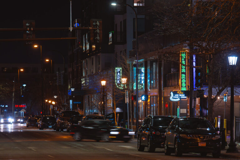 Live Music, Food & Drink at the Green Room 4 The Green Room on Lagoon/Girard Ave in Uptown Minneapolis. The concert hall that opened in 2023 has been a really great addition in the neighborhood.
