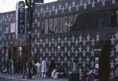 Fans waiting outside the 7th St Entry in downtown Minneapolis on March 10th, 2024.