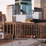 Century Plaza, which is being renovated into a new Minneapolis police 1st precinct station.