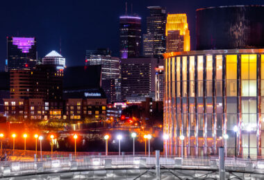 Bruininks Hall at the University of Minnesota in Minneapolis.