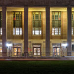 Coffman Union at the University of Minnesota in Minneapolis after local/state police ordered the mostly student protesters to vacate the lawn after arresting 9 the day prior. The protesters continue to demand that the university divest in companies working with Israel’s military.