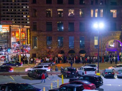 Lines Outside The Pourhouse Nightclub on South 5th Street