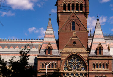 Memorial Hall at Harvard University.