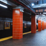 Massachusetts Bay Transportation Authority (MBTA) State Station on the Orange Line in Boston.