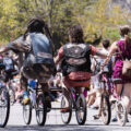 The annual MayDay Parade in South Minneapolis with the Southside Battletrain. The parade went down Bloomington Ave and then turned onto 34th to Powderhorn Park.