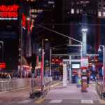 Outside nightclubs in downtown Minneapolis.