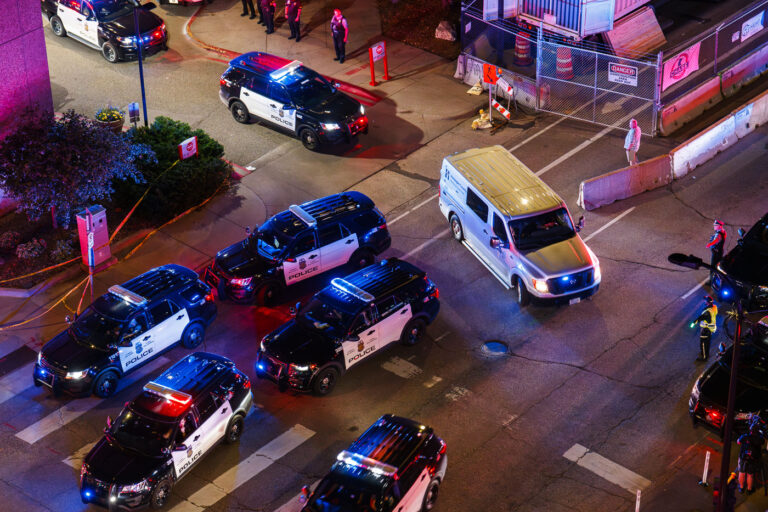 Minneapolis police officer Jamal Mitchell escort 1 Outside the Hennepin County Medical Center tonight in downtown Minneapolis as Minneapolis police officer Jamal Mitchell, killed in today's mass shooting, is escorted by hundreds of officers to the medical examiner's office in Minnetonka.