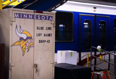 Metro Transit’s Light Rail Support Facility on Franklin Avenue in South Minneapolis. The facility is home the staff and equipment for the Green Line.
