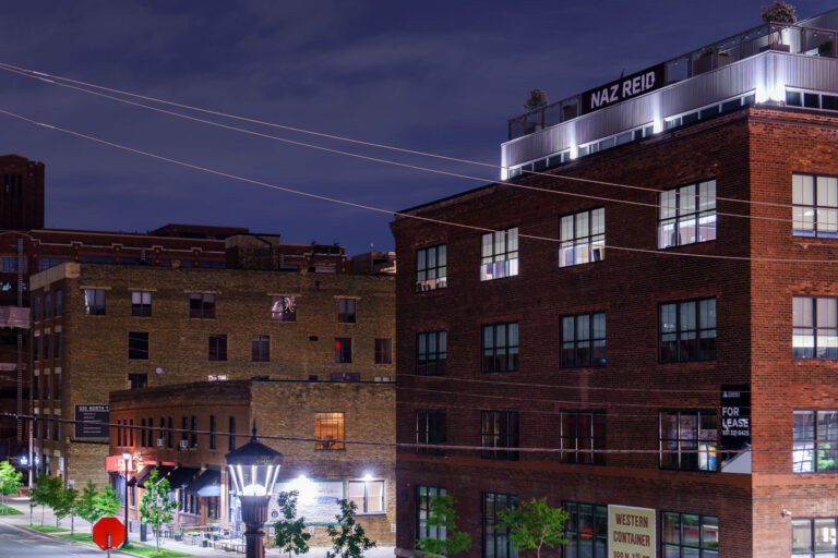 North Loop Naz Reid 2 Naz Reid banner seen in the Minneapolis North Loop.