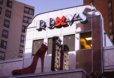 Roxy's Cabaret in Downtown Minneapolis. The diner is open 24/7.