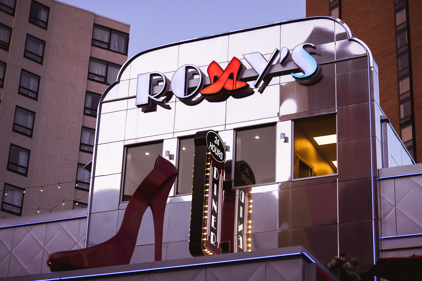 Roxys cabaret shoe in downtown Minneapolis